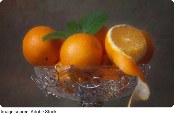 Orange Granita Refreshment