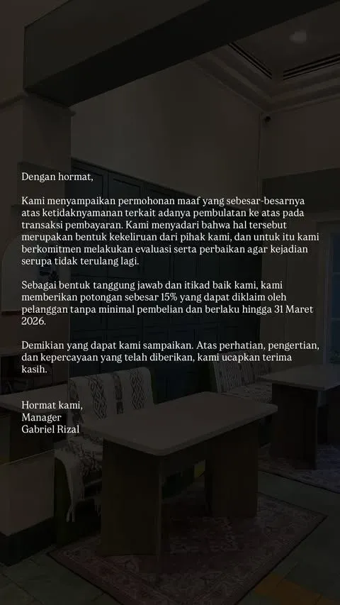 Heboh Struk Kafe di Jatim Ada Pembulatan Rp 600 Heboh Struk Kafe di Jatim Ada Pembulatan Rp 600