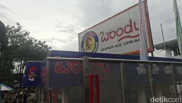 Taman Woody Super Ice Cream di Depok