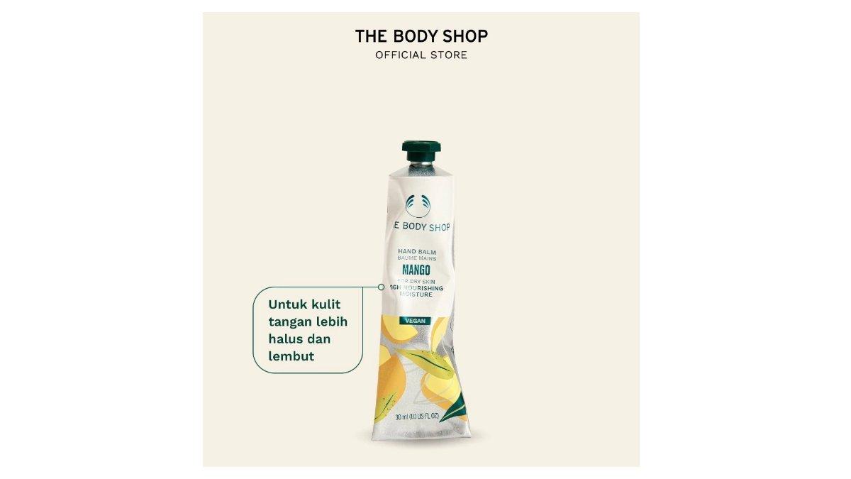 Ilustrasi varian The Body Shop Mango Hand Balm Hand Cream
