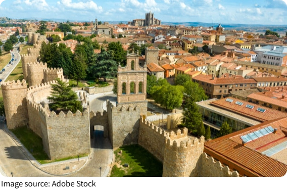 Khám phá tường thành Ávila
