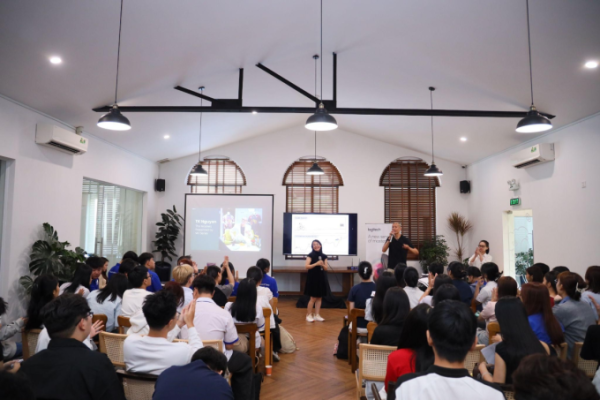 The Creative Startup workshop on March 25 in Ho Chi Minh City. Photo courtesy of Logitech