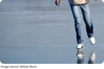 Pirouettes sur glace