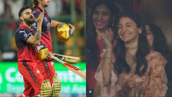 Virat Kohli: Anushka Sharma responded to Virat Kohli's Flying Kiss like this, Ananya Birla kept watching, VIDEO
