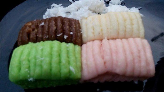 Ilustrasi sajian getuk.