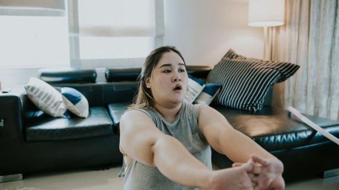 ilustrasi seseorang yang mengalami berat badan berlebih