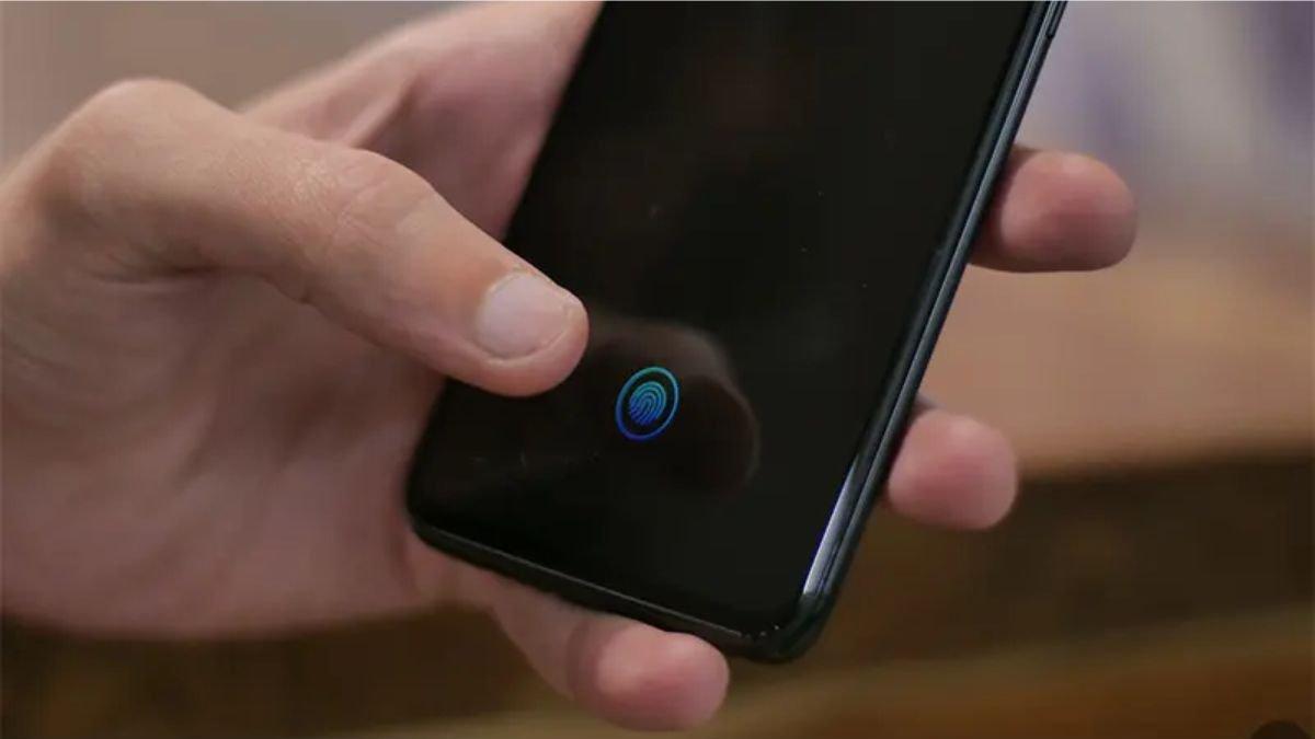 Ilustrasi HP AMOLED Sensor Fingerprint di Layar