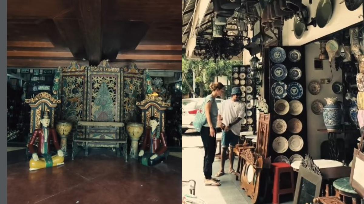 Spot estetik di Pasar Triwindu Solo