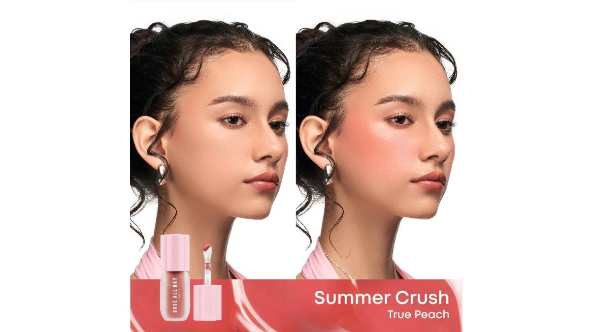 Rose All Day Cheeky Flush Liquid Blush - Summer Crush