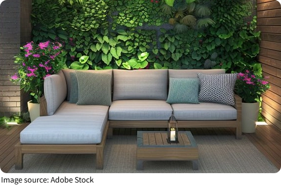 Terases dīvāni vasarai