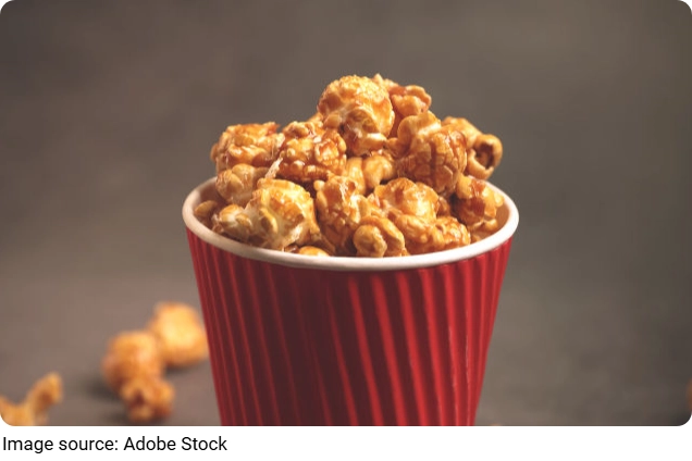 Caramel Corn Bites