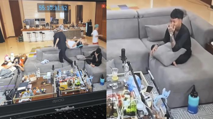 SALTING - Selebgram Fuji dan Reza Arap dijodohkan warganet imbas bertemu di Marapthon, dicapture Jumat (27/3/2026). Arap salah tingkah kala sengaja ditinggal berdua dengan Fuji.