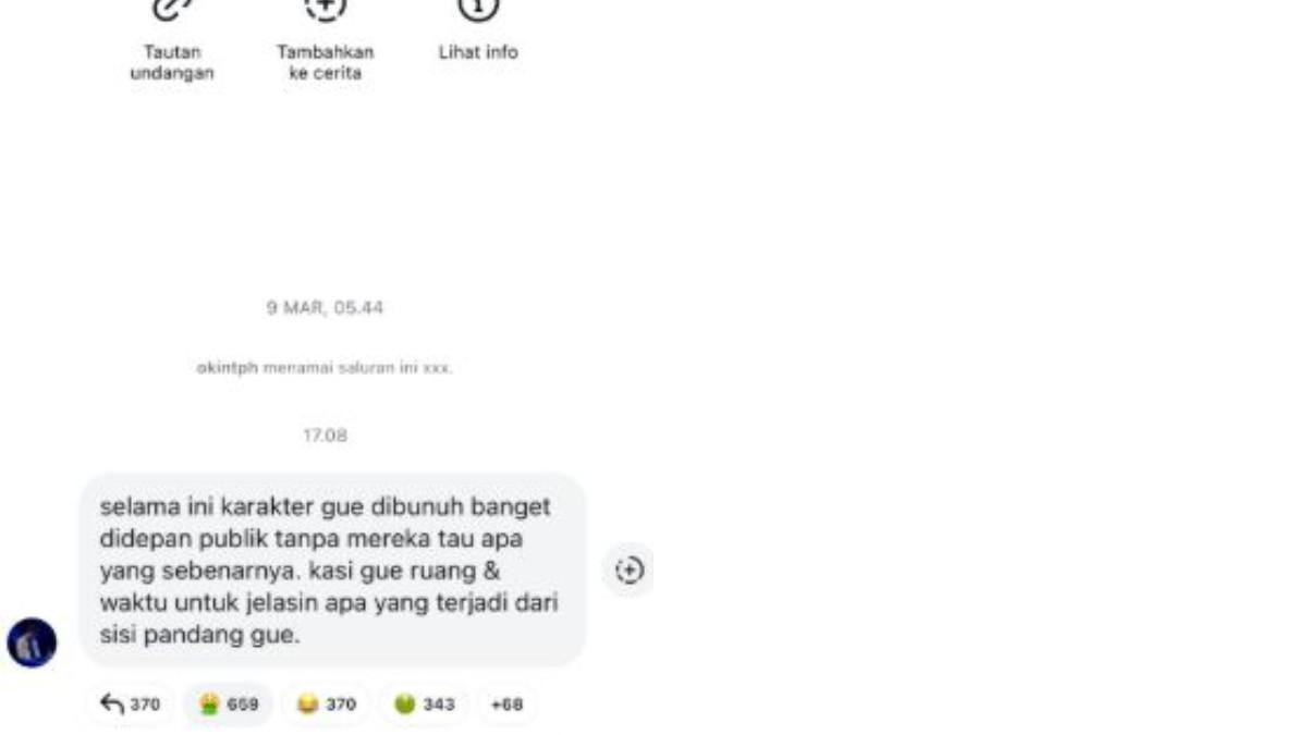 REAKSI OKIN - Okin menanggapi curhatan Rachel Vennya soal penjualan rumah.