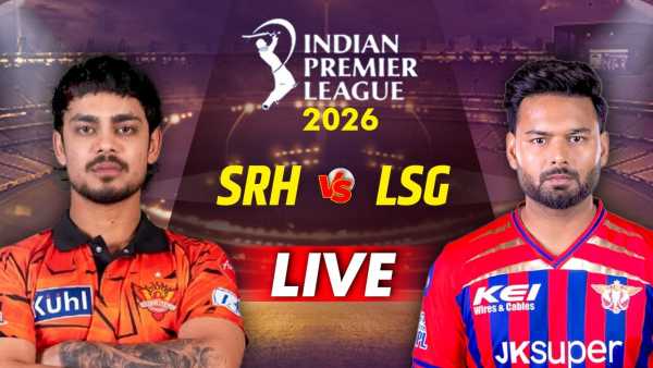 SRH vs LSG Score, IPL 2026: Rishabh Pant scored a half-century, Lucknow opened the winning account.