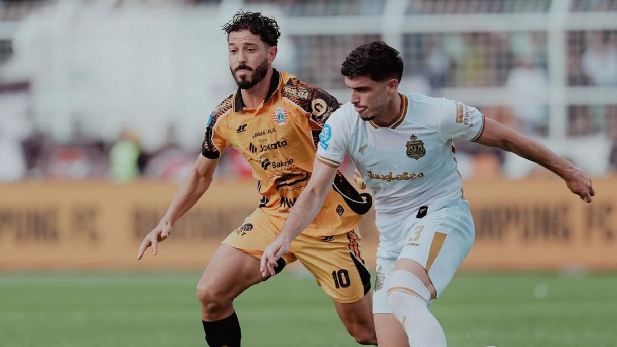 BHAYANGKARA FC VS PERSIJA - Pertandingan Bhayangkara FC vs Persija Jakarta berlangsung digelar di PKOR Sumpah Pemuda, Bandar Lampung, Minggu (5/4/2026), pukul 15.30 WIB.