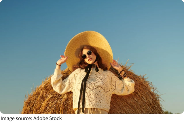 Sommer-Hut-Styleguide