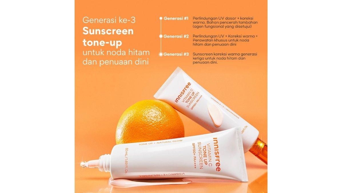 Innisfree Vitamin C Tone Up Sunscreen