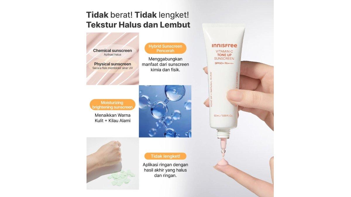 Innisfree Vitamin C Tone Up Sunscreen