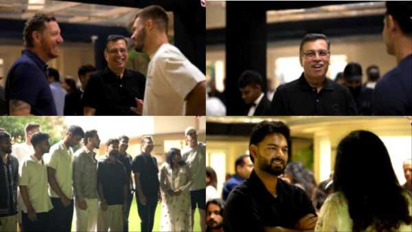 VIDEO: Sanjeev Goenka laughed with Arjun Tendulkar, hugged Rishabh Pant, gave a party to LSG at home
