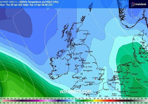 Cold Map Name Cold weather maps show exact date when -2C Artic freeze hits UK- 14 ...