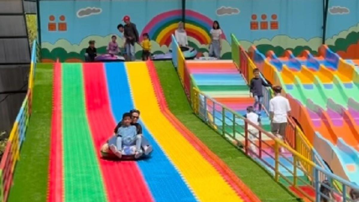 Potret keseruan wisata Mikutopia, destinasi baru di Batu, Malang yang tawarkan banyak wahana.
