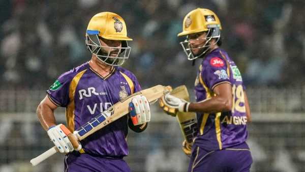 Ajinkya Rahane And Angkrish Raghuvanshi Orange Cap Pti