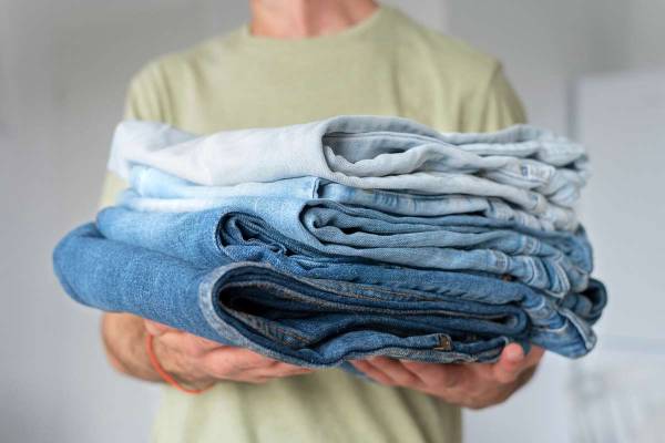 Learn simple jeans washing and drying tips to keep them looking new