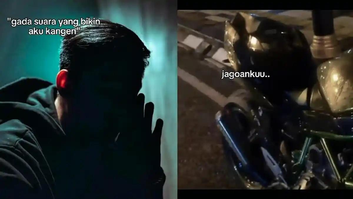 KABAR DONI SALMANAN - Kolase potret Doni Salmanan ungkap rindu ke motor kesayangan yang disita negara