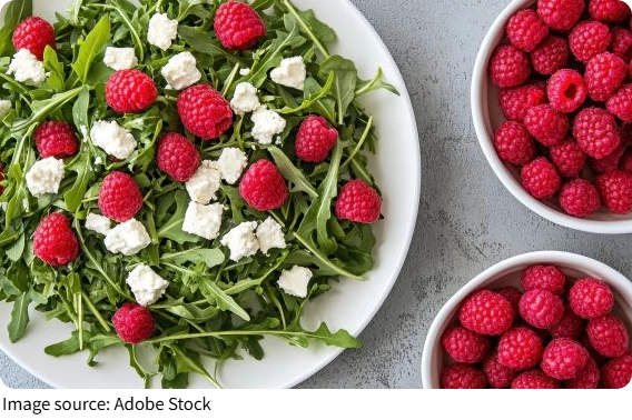 Raspberry Feta Salad