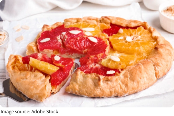 Bright Citrus Galette