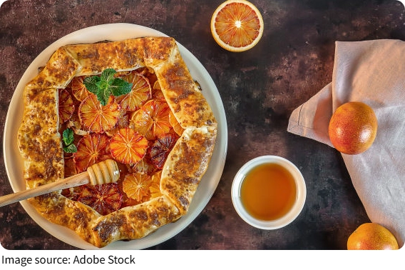 Bright Citrus Galette