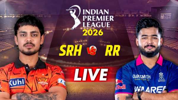 IPL 2026 SRH vs RR Live Score: Rajasthan won the toss, Hyderabad batted first