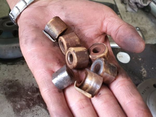 Roller peyang penyebab motor matic gredek dan enggak kuat nanjak