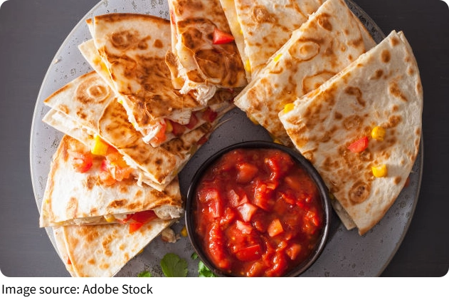 Homemade Quesadilla Delight