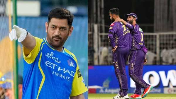 CSK vs KKR: Dhoni did not return, India's number 1 bowler returned to KKR