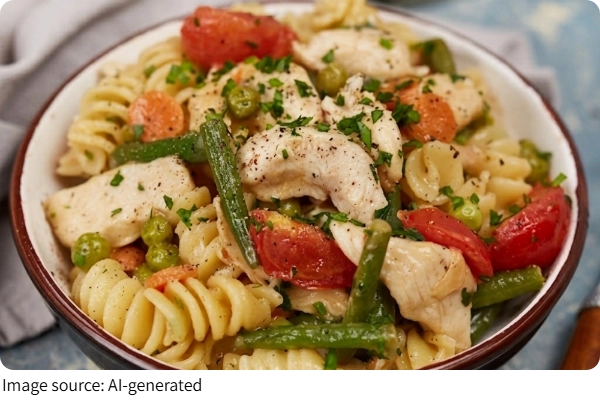 Frische Frühlingspfanne