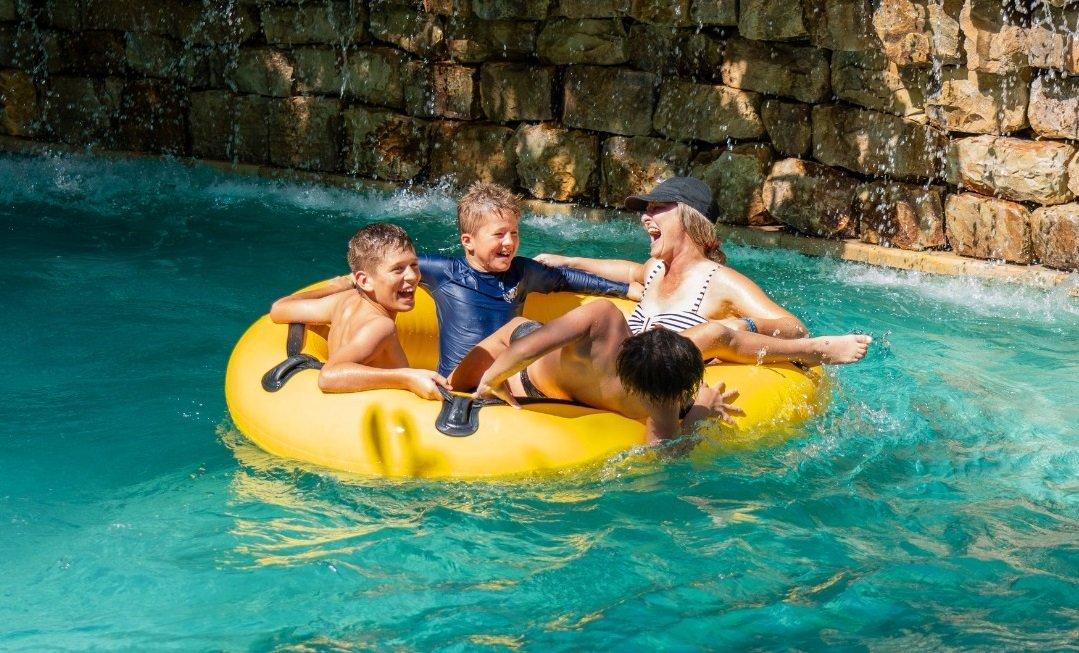 Waterbom Bali, satu tempat wisata di Bali buat dikunjungi bareng anak.