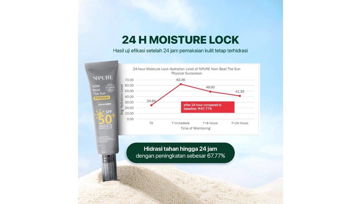 NPURE Noni Beat The Sun Physical Sunscreen SPF 50 PA
