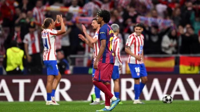 Lamine Yamal kecewa setelah Barcelona disingkirkan Atletico Madrid di Liga Champions
