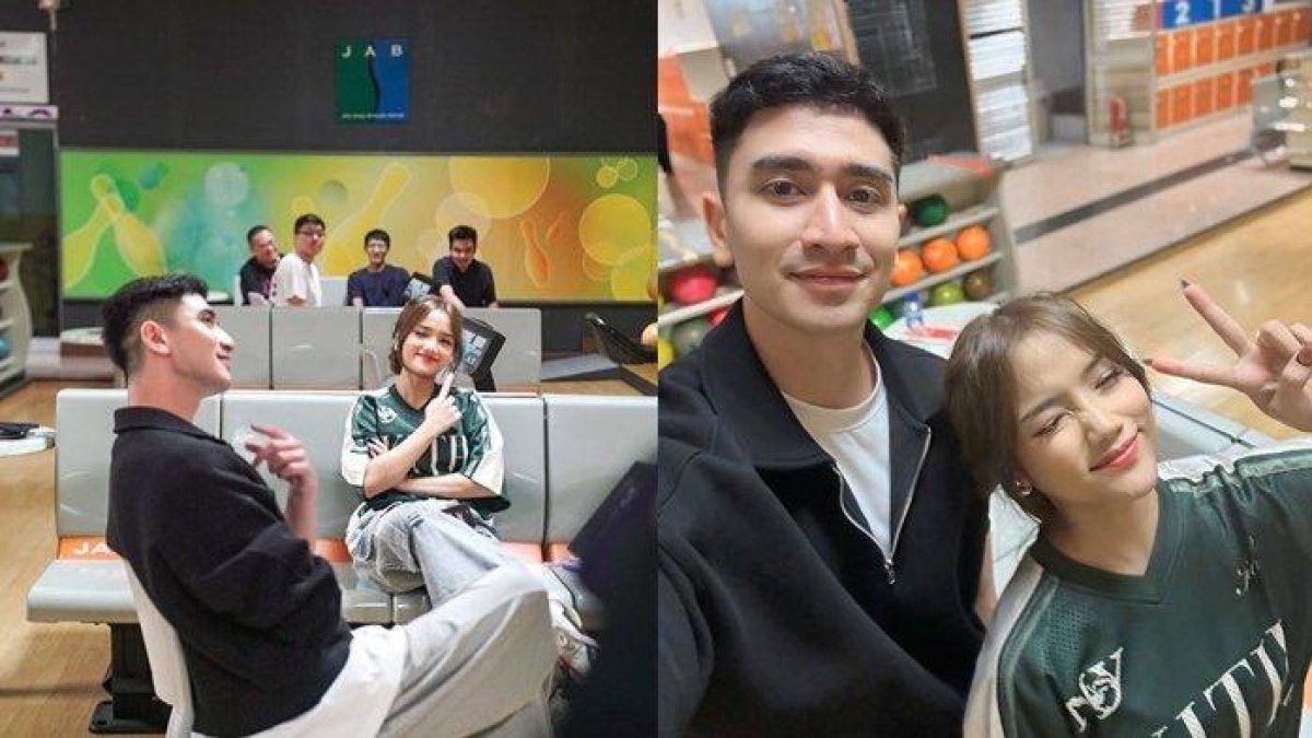 Verrell hanya menampilkan aksinya saat melempar dan menggulirkan bola di lintasan bowling.