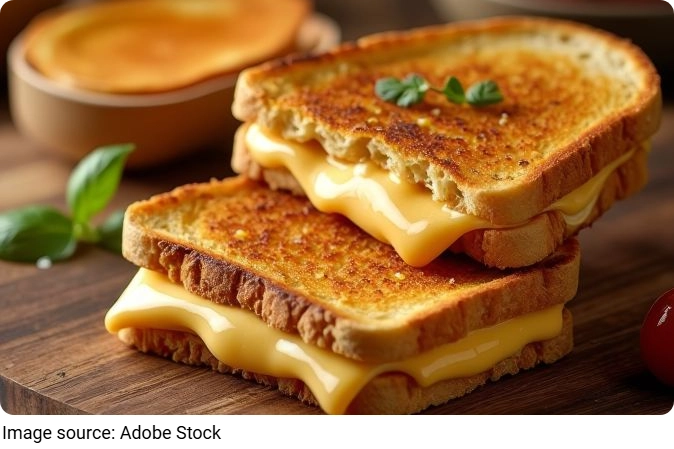 Crispy Cheese Sandwich