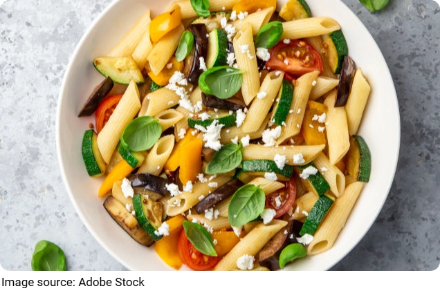 Creamy Penne Primavera