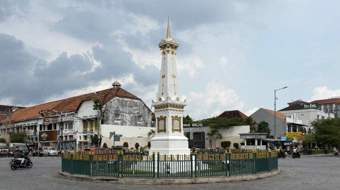 Tugu Monument alias Tugu Yogyakarta/Tugu Jogja yang ikonik.