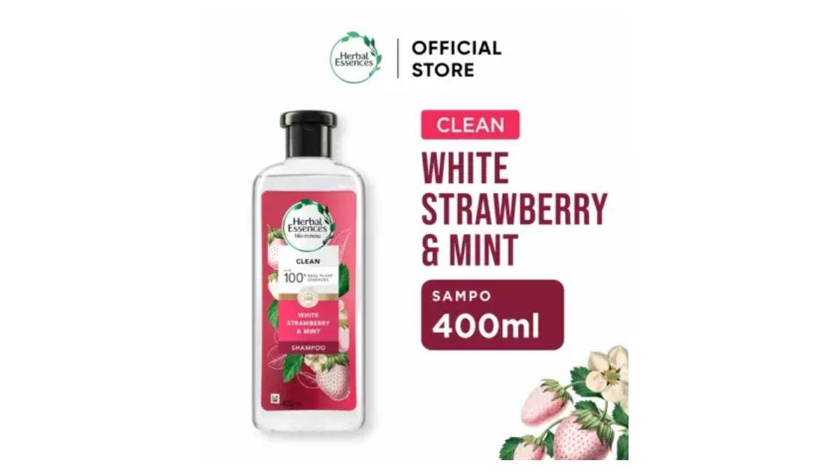 Herbal Essences Shampoo Clean White Strawberry & Sweet Mint 
