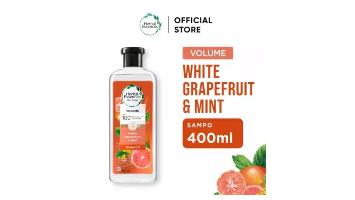 Herbal Essences Shampoo Volume White Grapefruit and Mosa Mint 