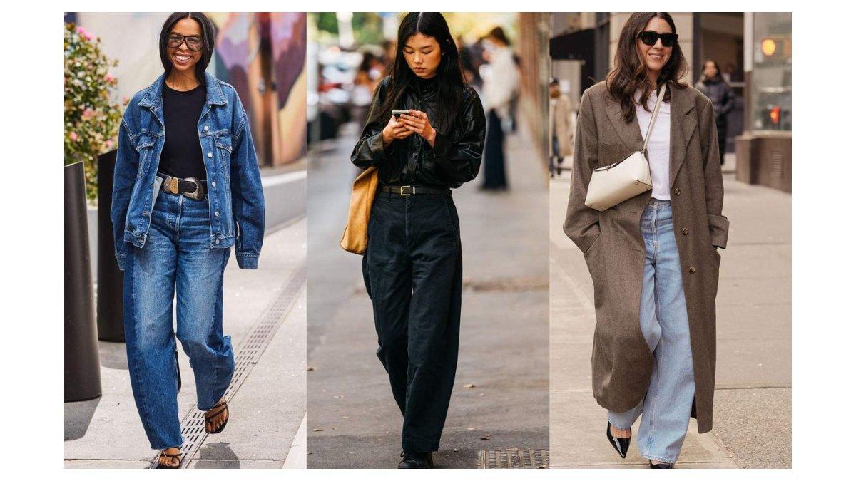 Ilustrasi tips tampil modis dengan outfit basic menggunakan teknik layering