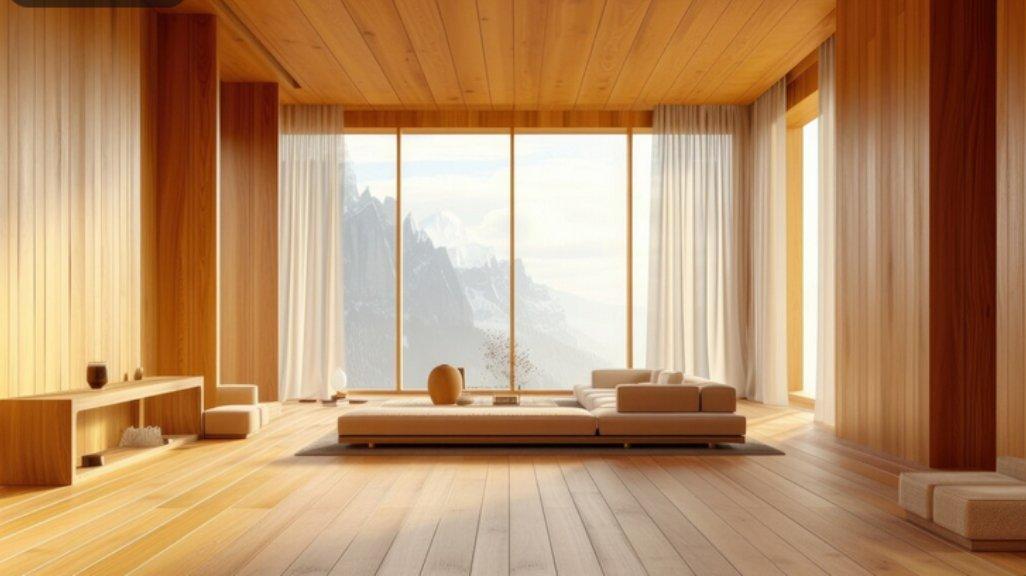 Ilustrasi Plafon Kayu