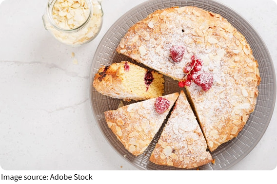 Raspberry Almond Tart
