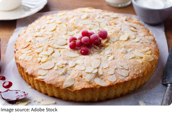 Raspberry Almond Tart