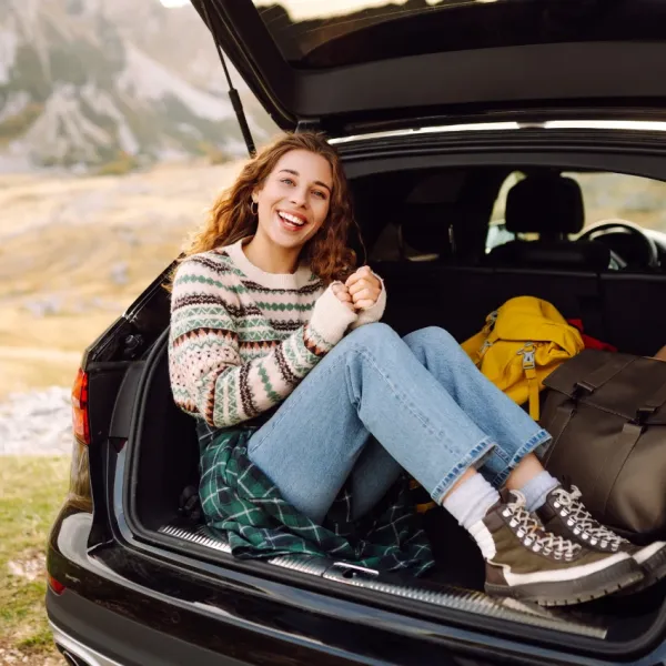 working woman vacation road trip better mental physical health